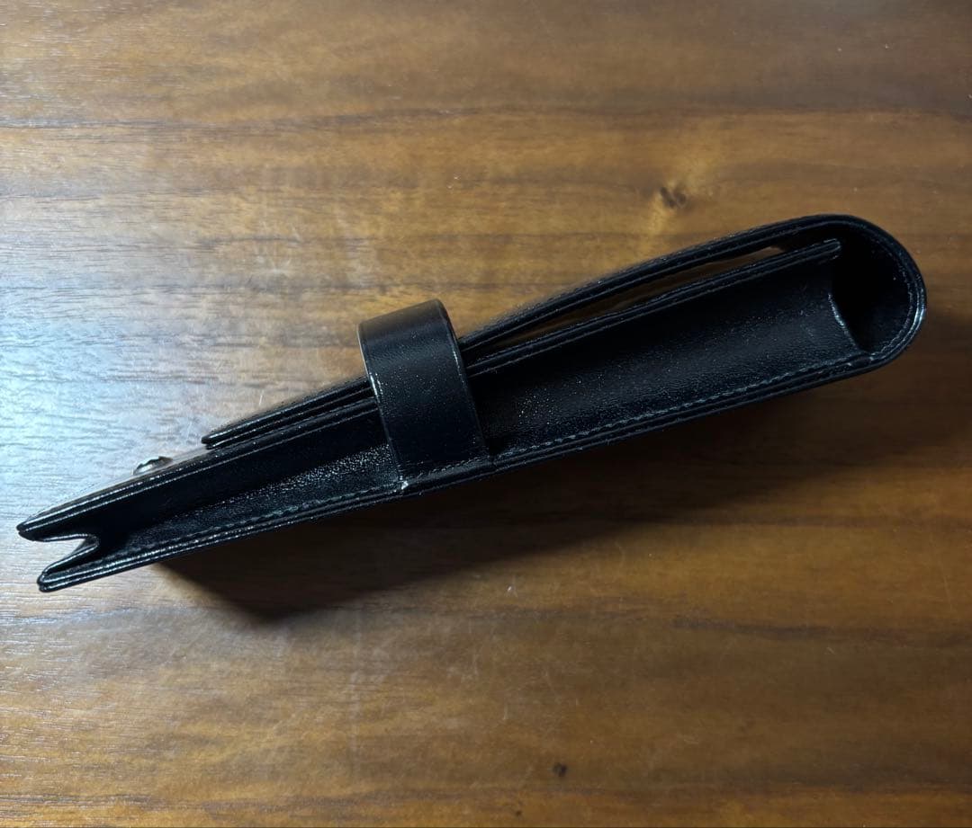 【未使用級】モンブラン レザー　ペンケース マイスターシュテュック メンズ