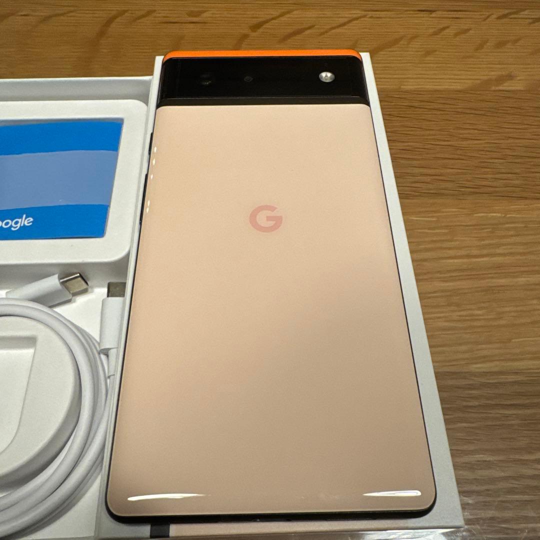 【値下げしました】Google Pixel 6 kinda coral 本体