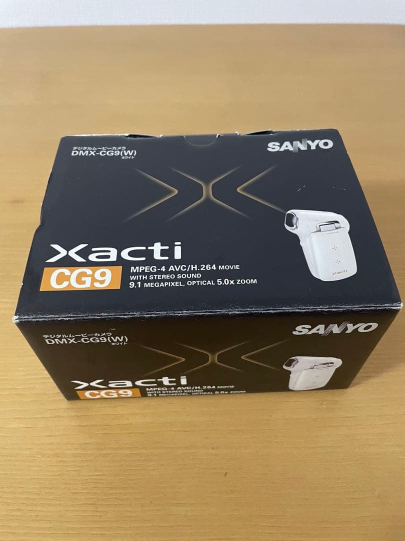 SANYO Xacti デジタルムービーカメラ DMX-CG9 ホワイト