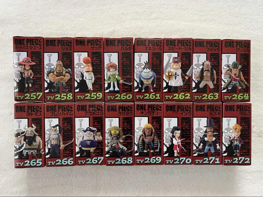 [未開封]ワンピース WCF 白ひげ海賊団 vol.32 & 33 全16品