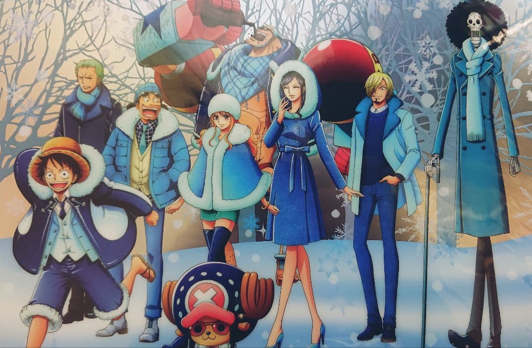 ワンピース　クリアファイル　東京ワンピースタワー　Winter 　レア