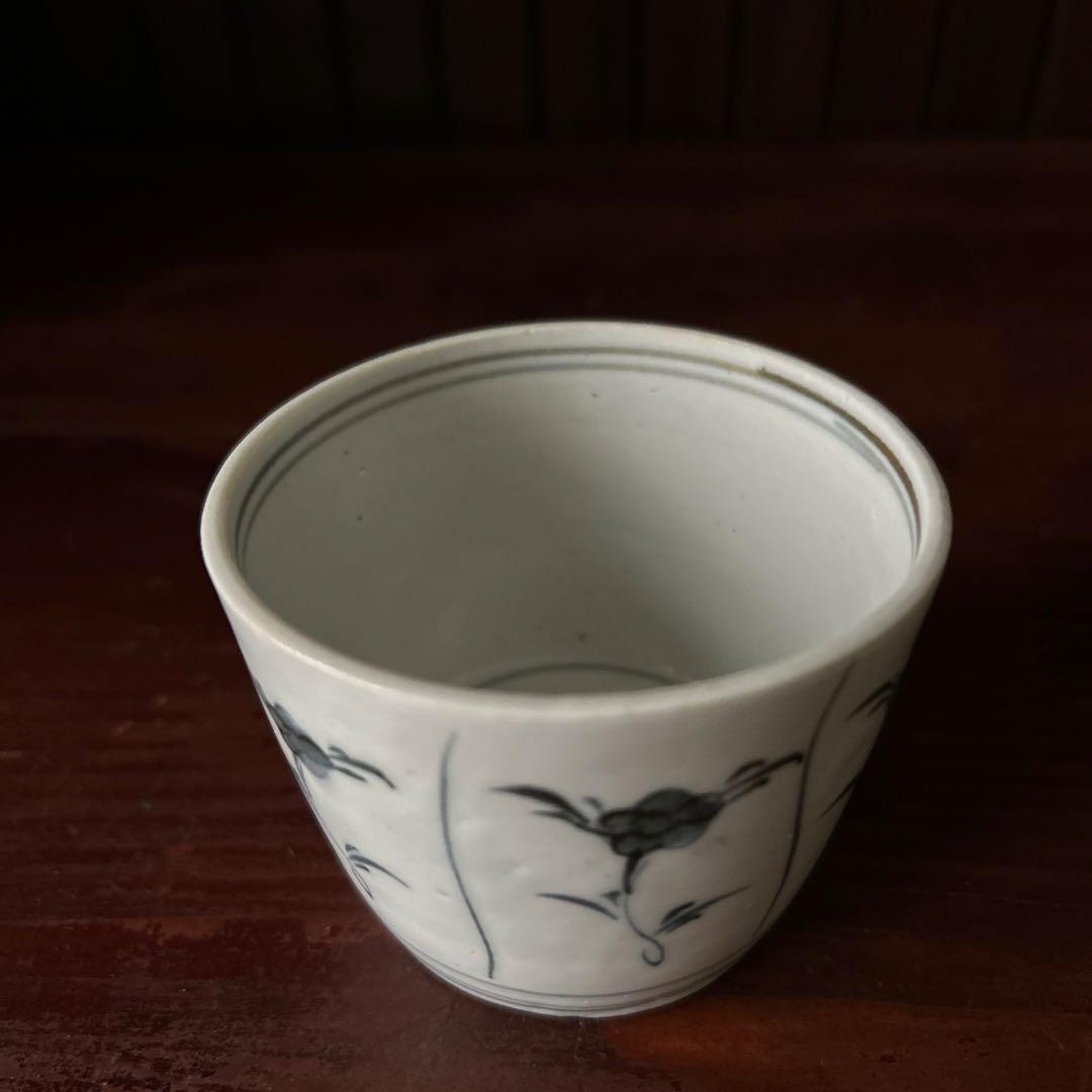 古伊万里染付　猪口　江戸後期