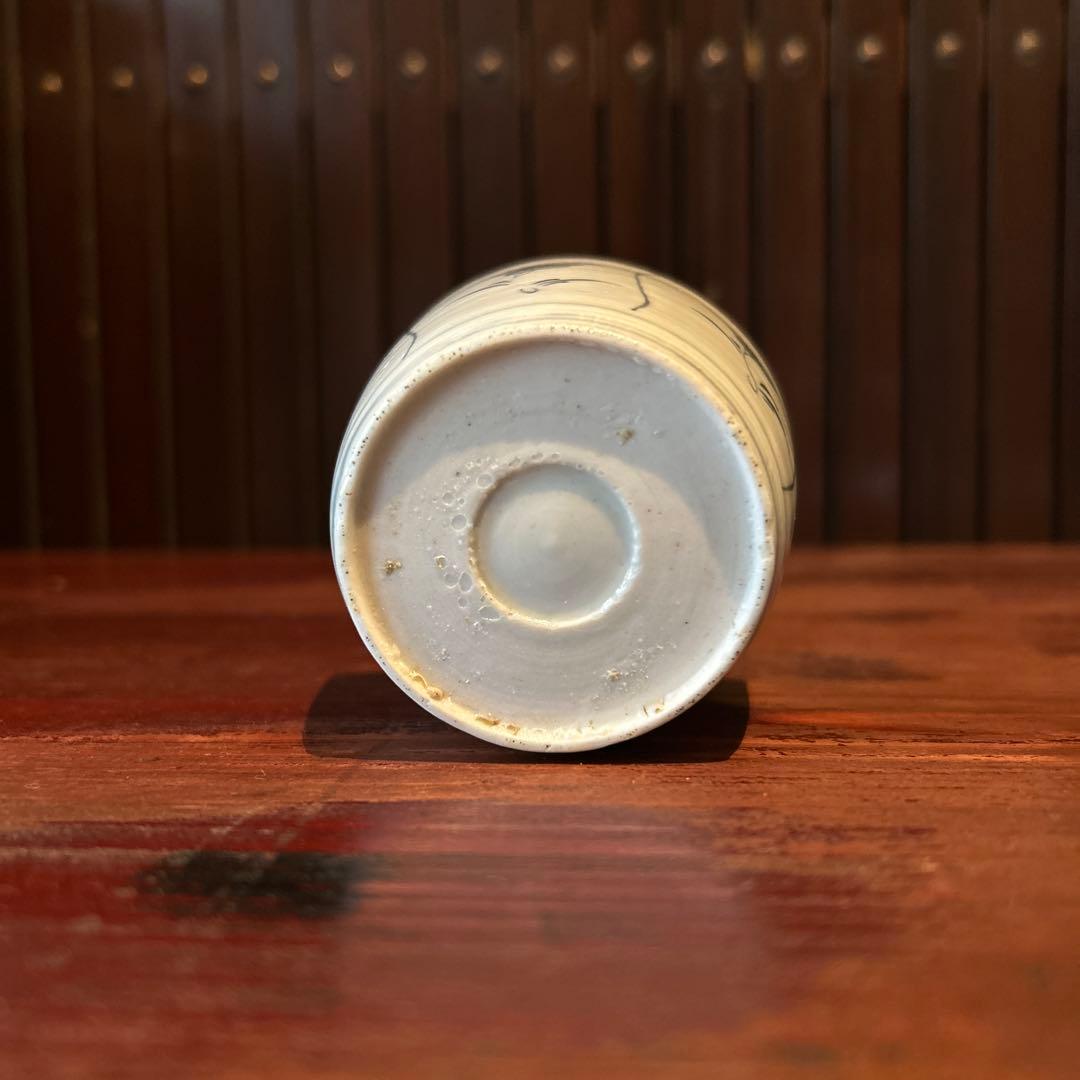 古伊万里染付　猪口　江戸後期