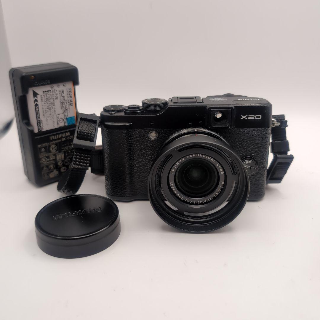 FUJIFILM 富士フイルム X20 BLACK