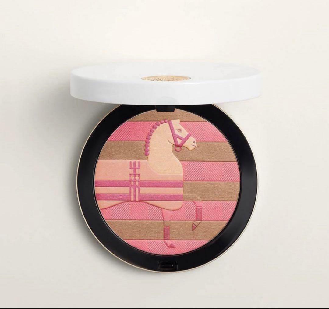 HERMESフェイスパウダー プードル ロカバール リミテッドエディション