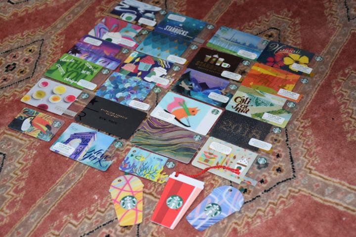 世界のスターバックスカード