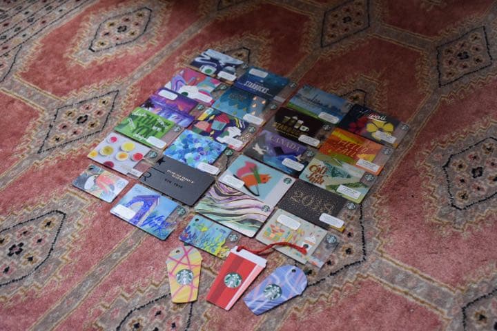 世界のスターバックスカード