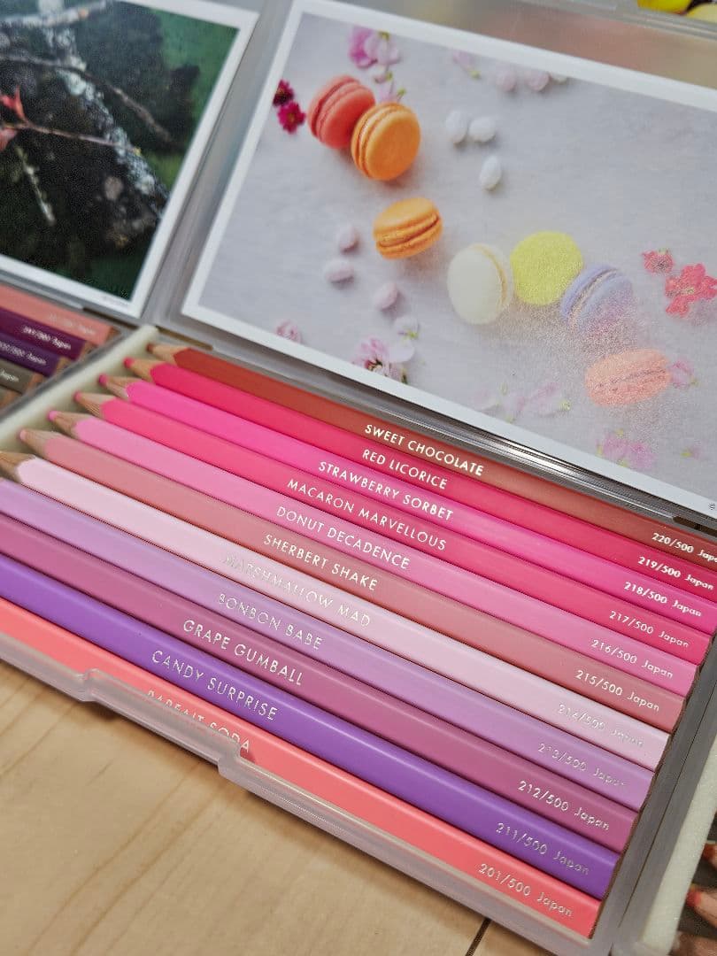 フェリシモ500色の色えんぴつ TOKYO SEEDS 全セット 未使用 希少品