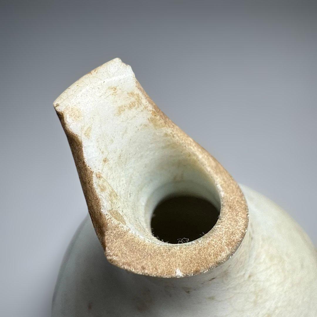 初期伊万里　染付草文様　徳利　小瓶　箱付　1600年前半　登窯　江戸初期　出土品