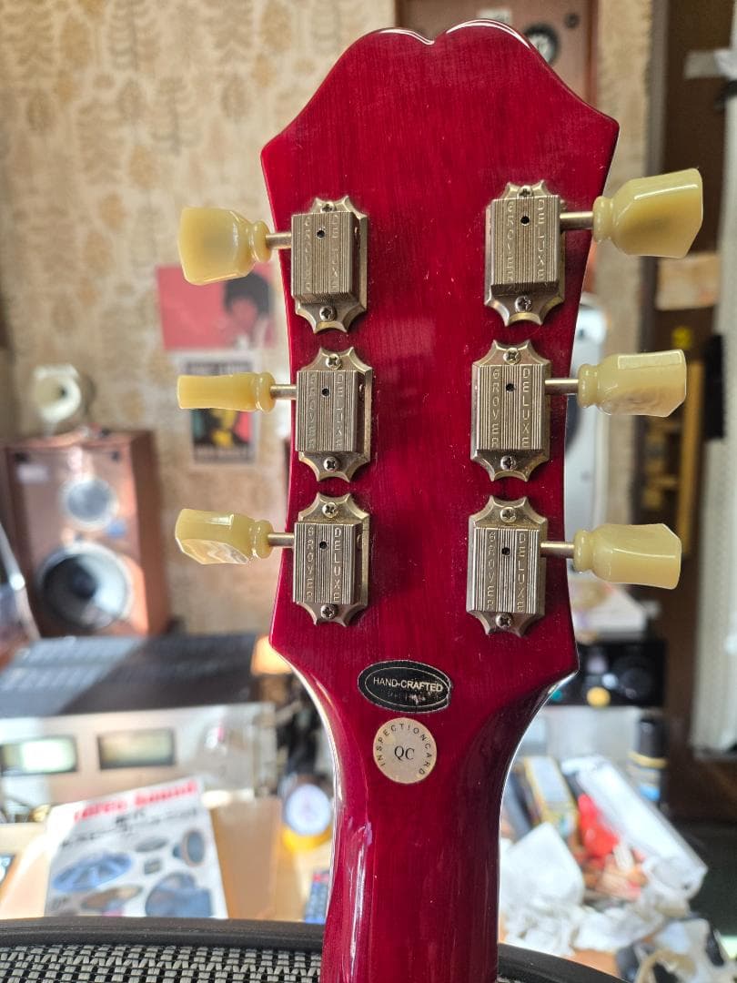 エピフォンES３３９赤色