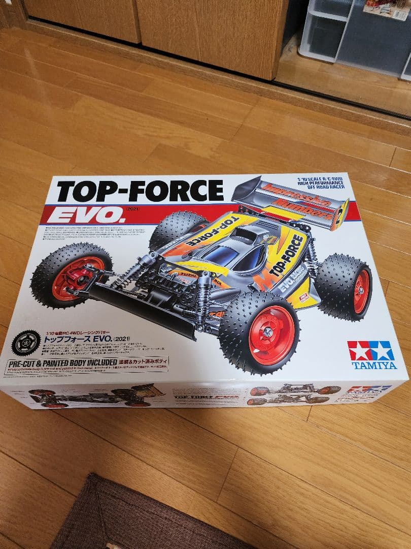 タミヤ トップフォース EVOキット　未組立　もう、本当に限界価格です。送料込み