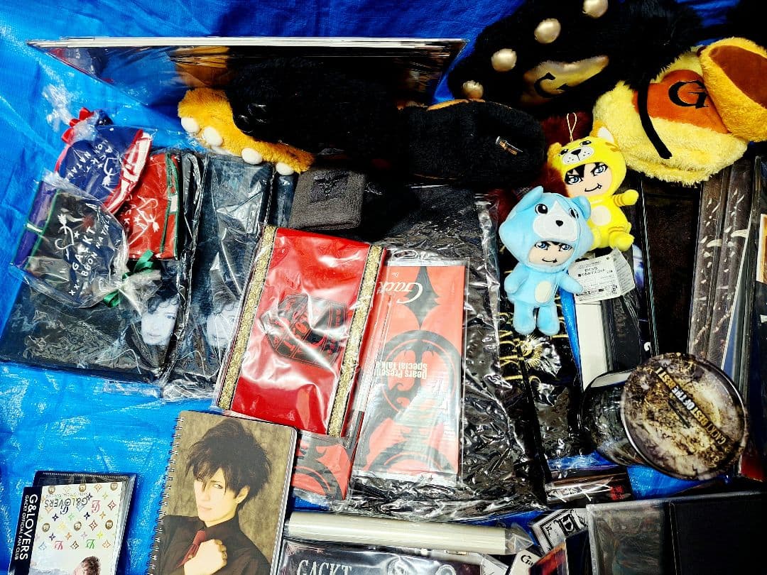 GACKT グッズまとめ ツアーパンフレット/写真集/タオル/ぬいぐるみなど　A