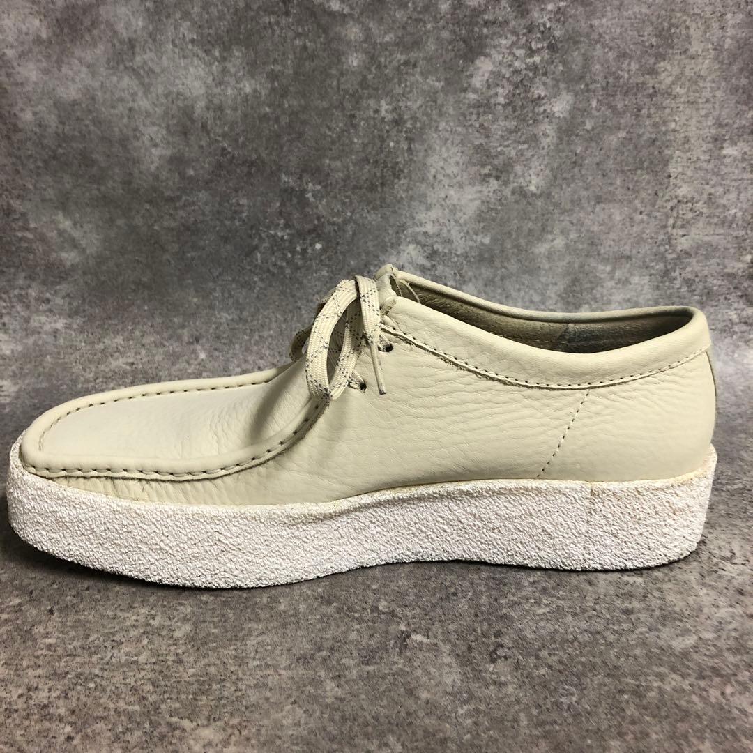 ■ Clarks クラークス ワラビー ホワイト 白 Wallabee Cup