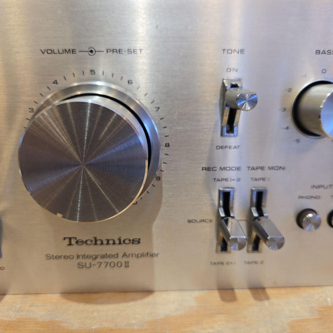 【希少】 Technics SU-7700II プリメインアンプ 動作OK