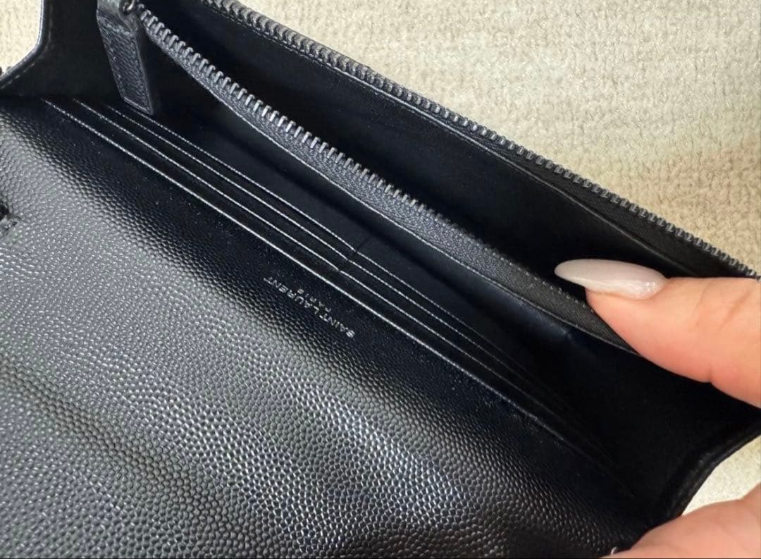 【超美品】SAINT LAURENT ブラック ショルダーバッグ