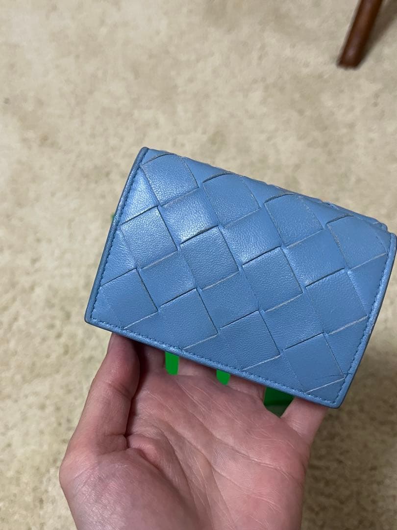 ボッテガヴェネタ イントレチャート タイニー三つ折りウォレット