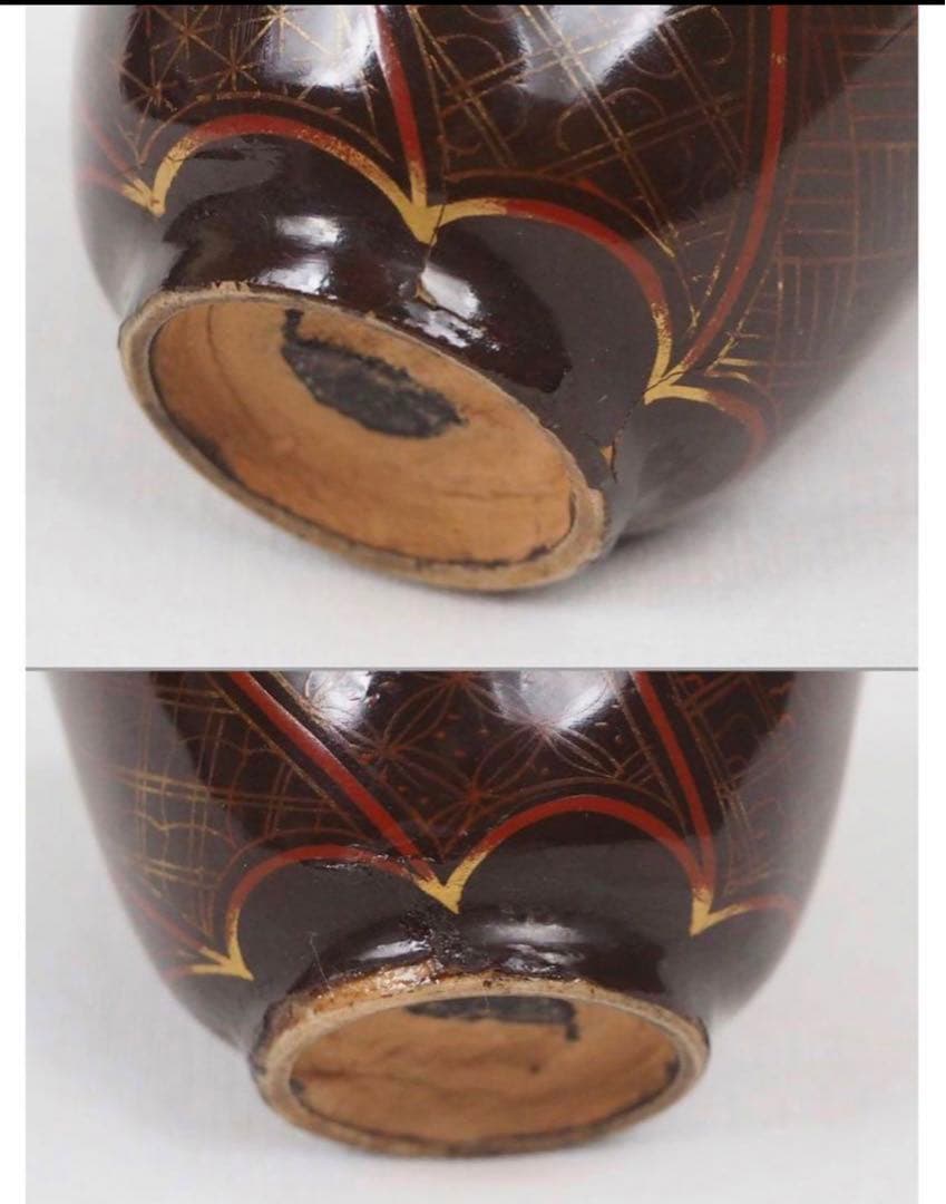 送料無料 極希少　江戸後期～明治期豊楽焼煎茶碗5客 箱付　茶道具