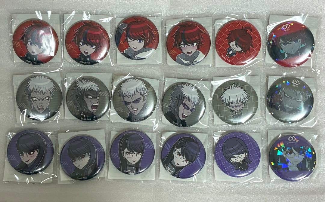 HUNDRED LINE 最終防衛学園 缶バッジ ハンドラ