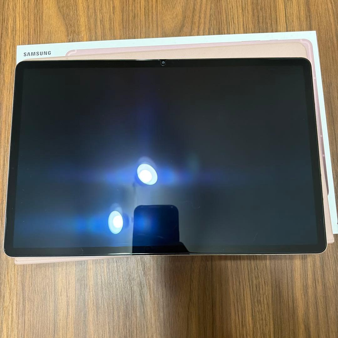 Galaxy Tab S7+ ローズゴールド 本体とケース、256GBのSD付き