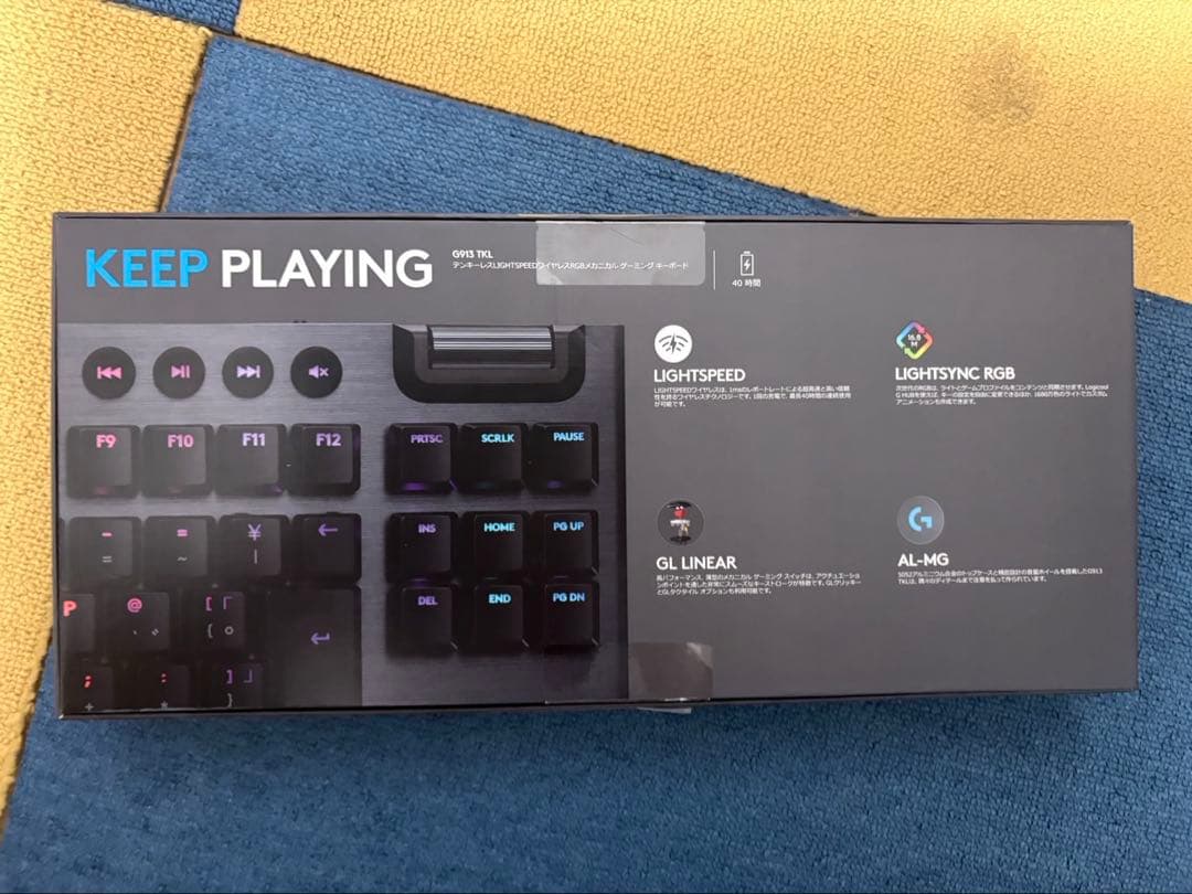 Logitech G913 TKL ワイヤレスキーボード