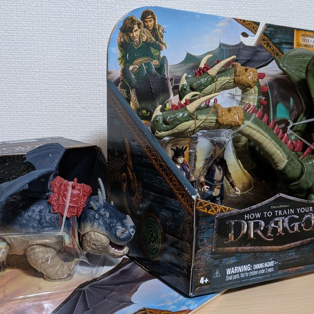 ヒックとドラゴン フィギュア４個セット トゥース