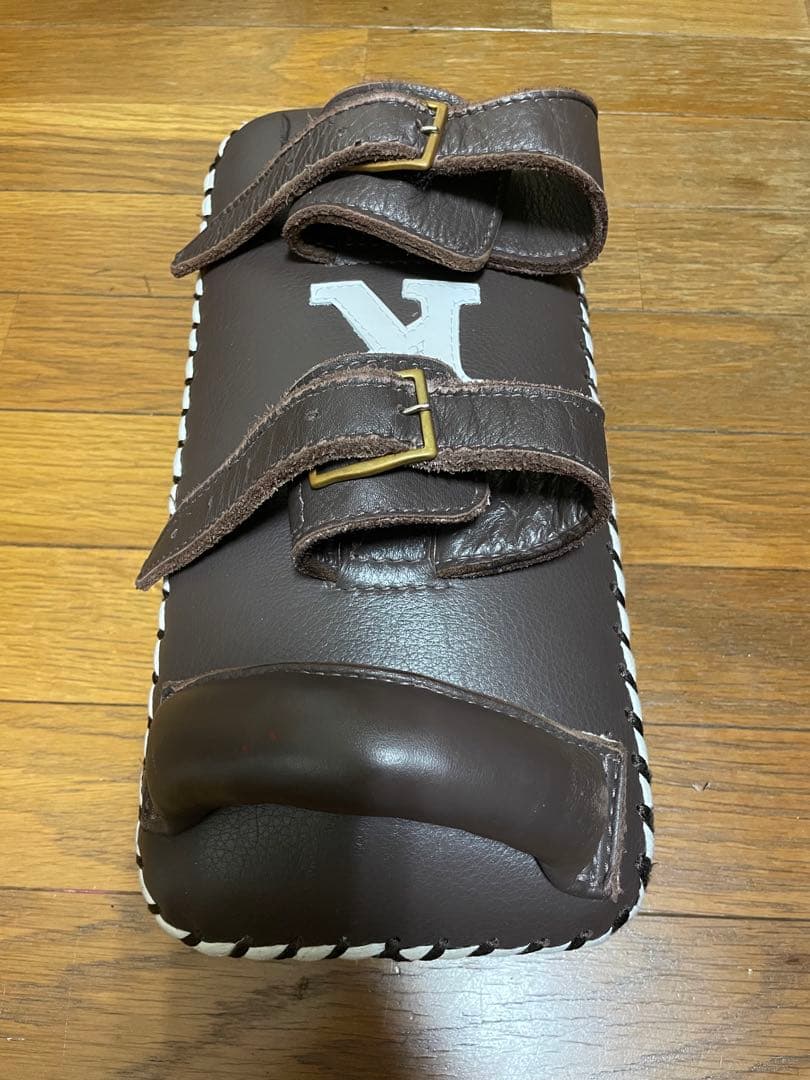 美品　K 本革製キックミット　大