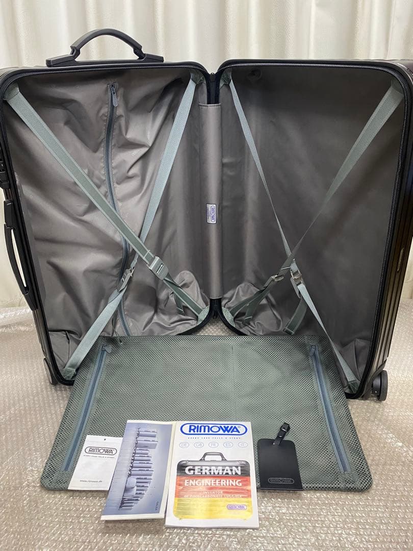 美品　RIMOWA SALSA 63L 4輪　キャリーケース　ブラック　黒