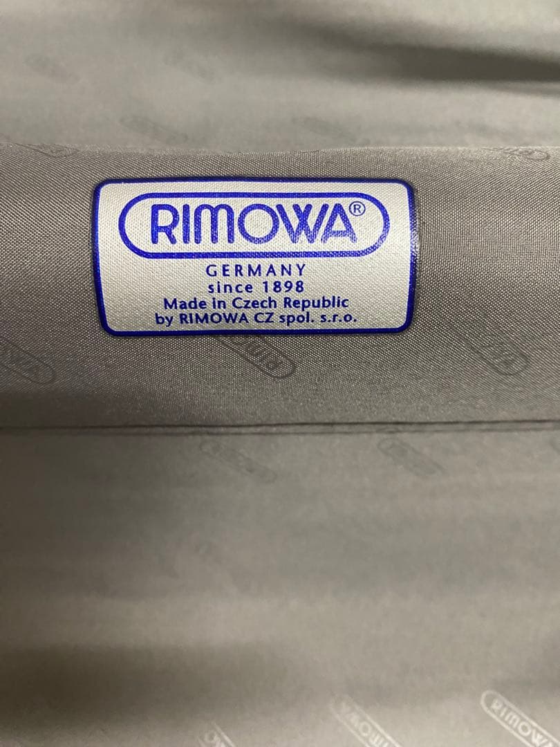 美品　RIMOWA SALSA 63L 4輪　キャリーケース　ブラック　黒