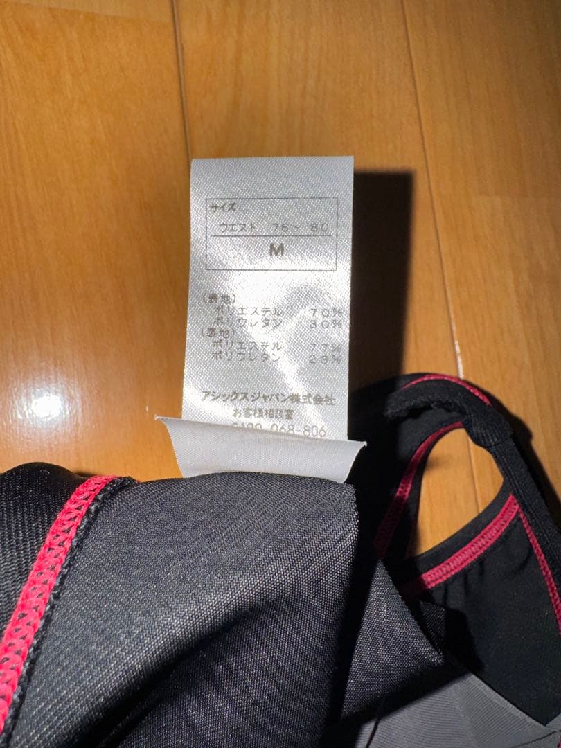 アシックス Vパン ASM11S カラー90（Mサイズ）ゴーグル他セット