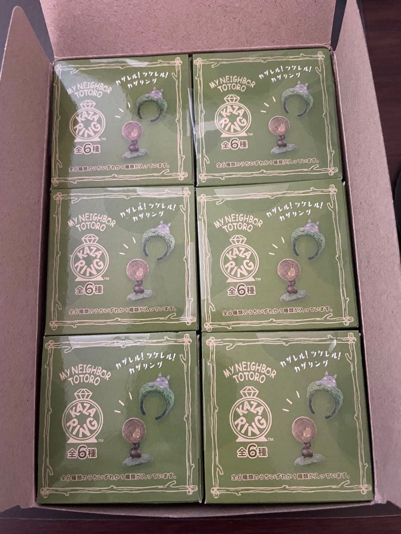 となりのトトロ KAZARING 全6種セット