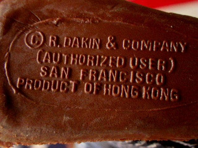 タグ付★ビンテージ 1970's DAKINスモーキーベア フィギュアソフビ人形