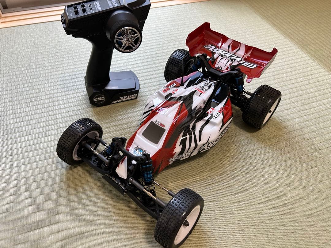 アソシエイテッド RB10 RTR レッド 未走行美品 ラジコン RC バギー