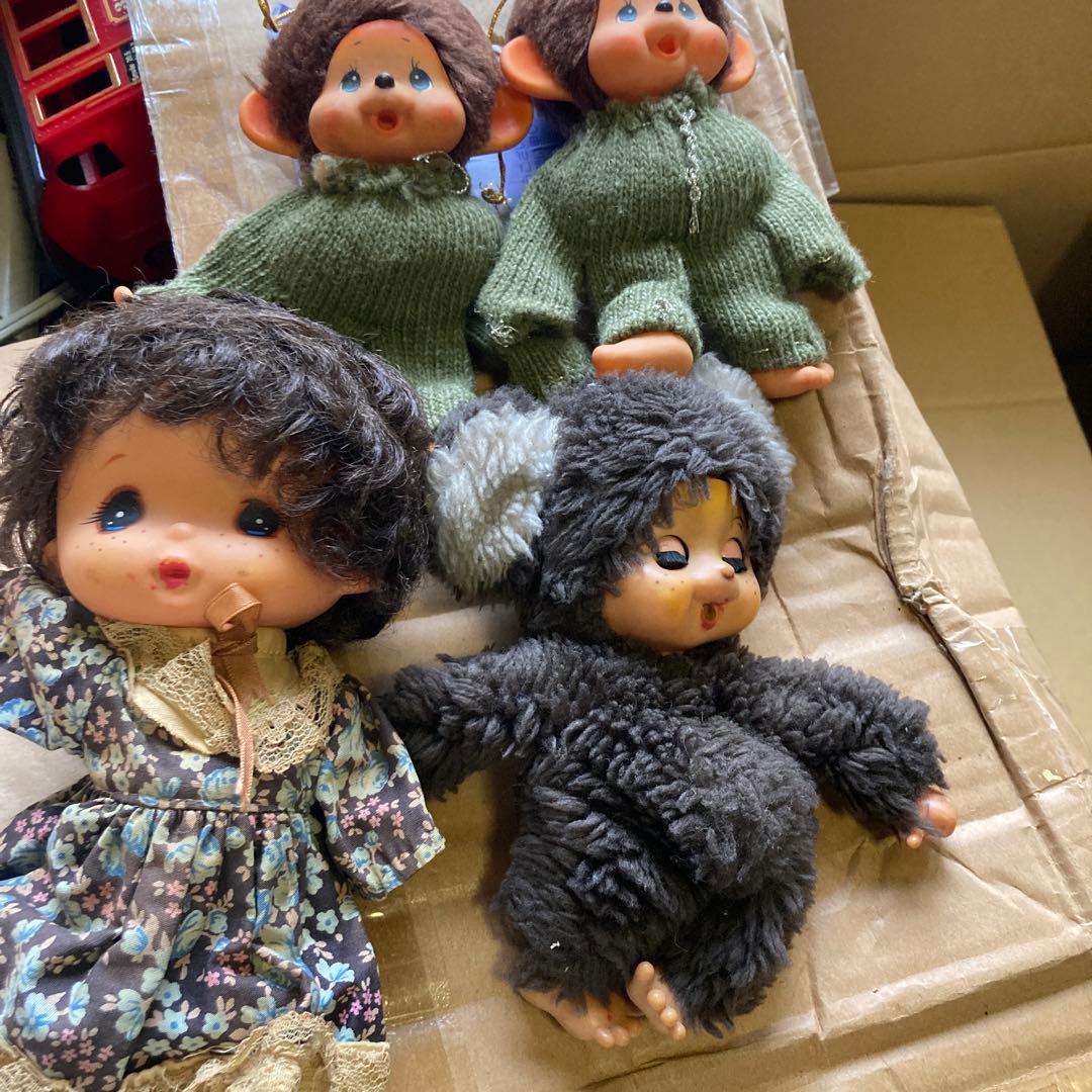 レトロ　ソフビ　モンチッチ他　人形まとめ売り