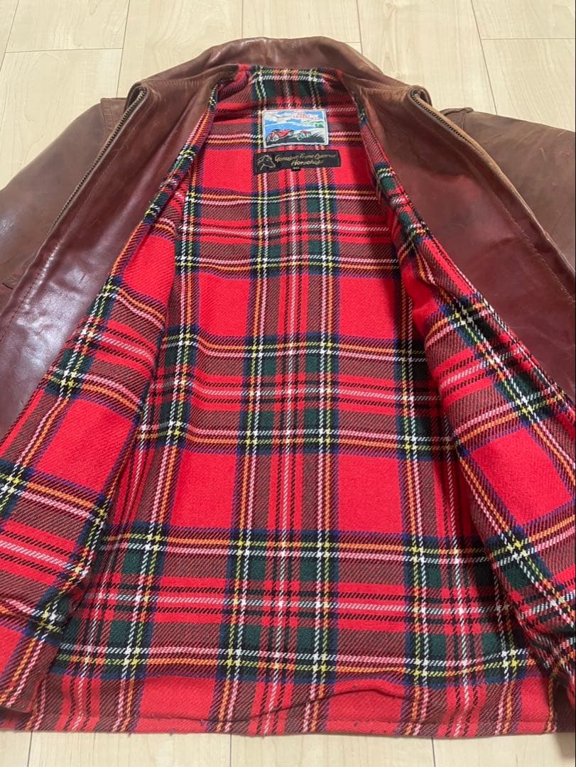 Miuller様 エアロレザー　ハイウェイマン　ホースハイド　size40