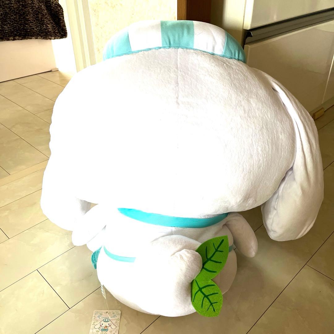 完売品・シナモロール・数量限定・京都シナモロールカフェ・超特大ぬいぐるみ♡