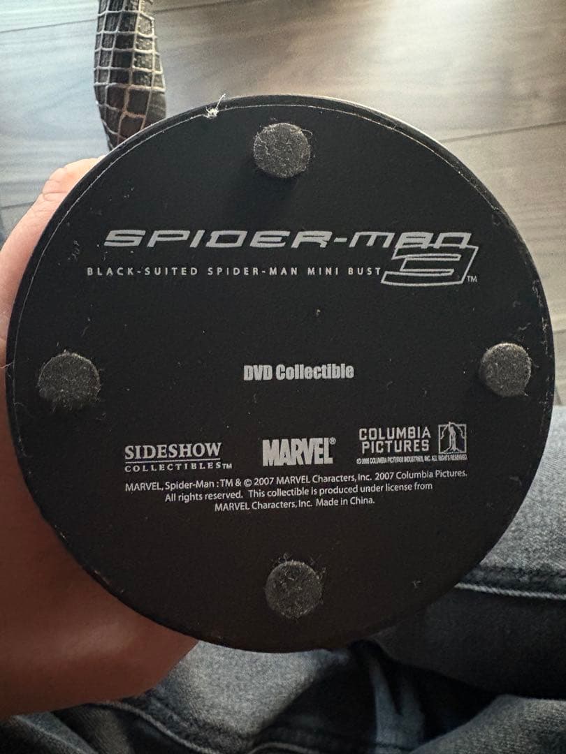 スパイダーマン3 ブラックバージョン ミニバスト