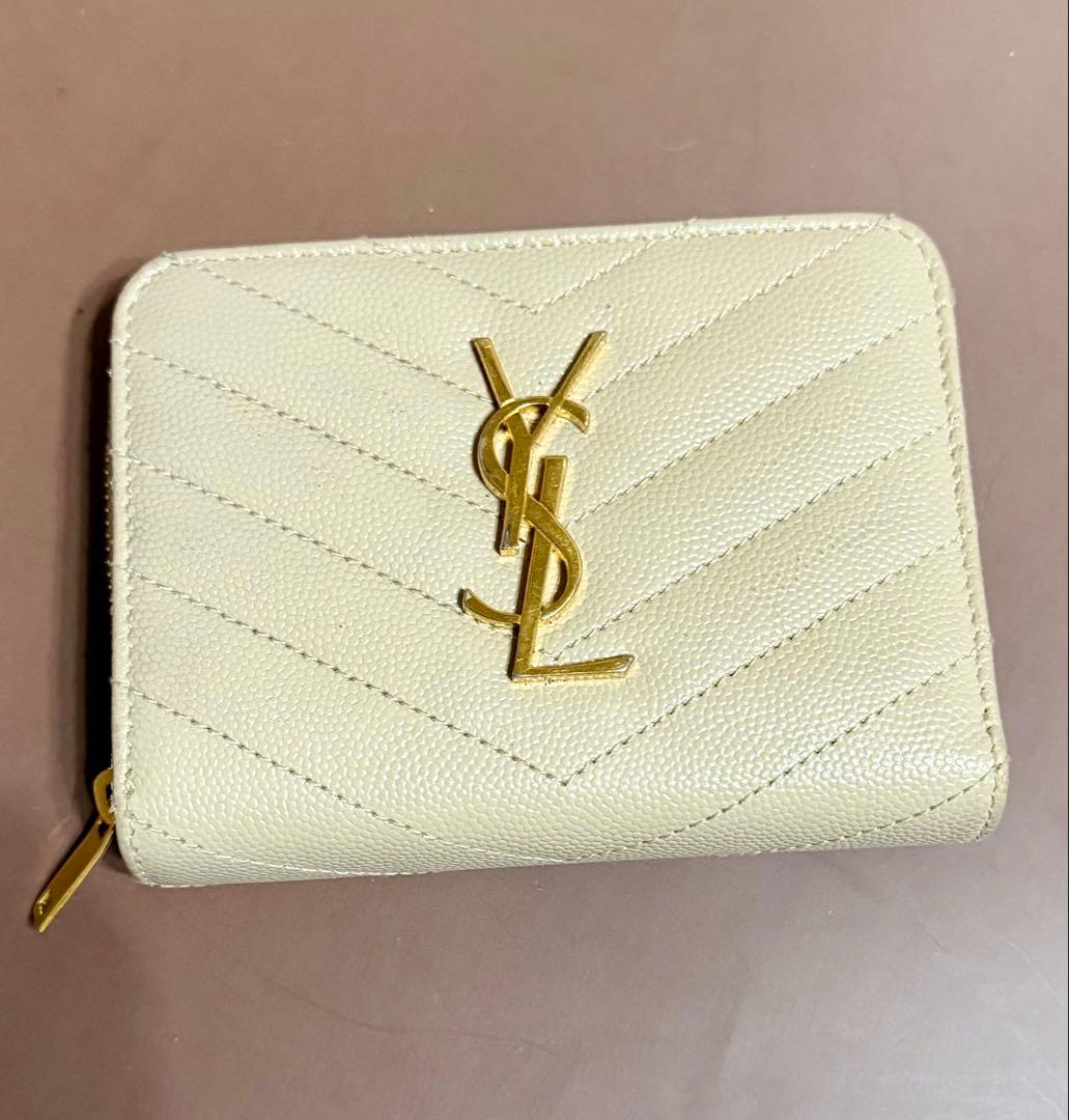 SAINT LAURENT 財布 正規品 レザー