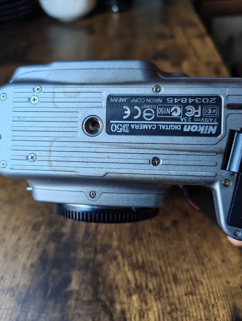 Nikon D50 ニコン シルバー 18-55 動作確認済