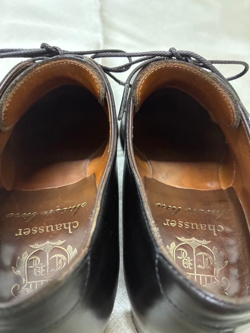 ショセ　モカ　ハントダービー　 Uチップ　25 ドレスシューズ ストレートチップ