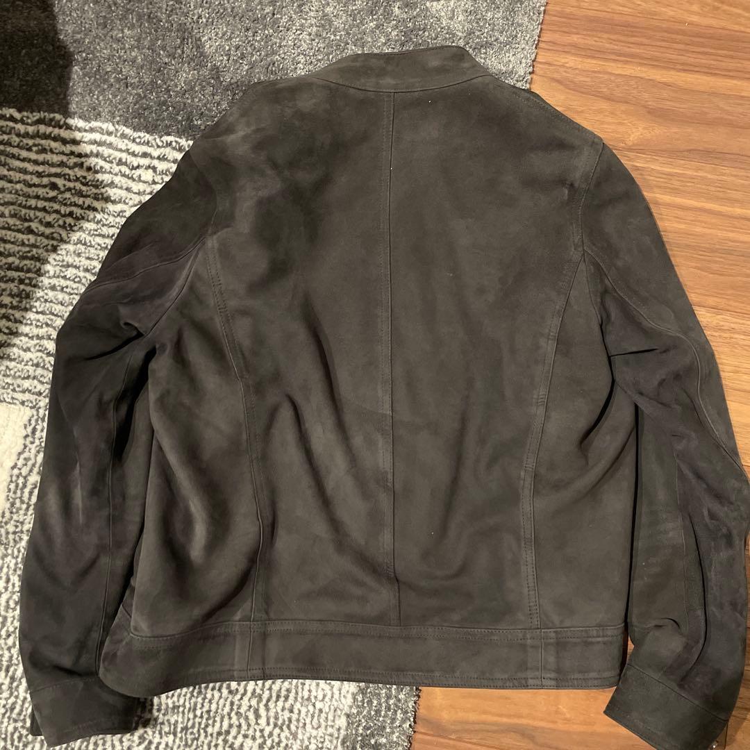 emmeti スエードレザージャケット　JURI ダークグレー　サイズ44