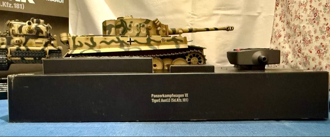 東京マルイRCバトルタンク Tiger Iドイツ重戦車迷彩仕様1/24