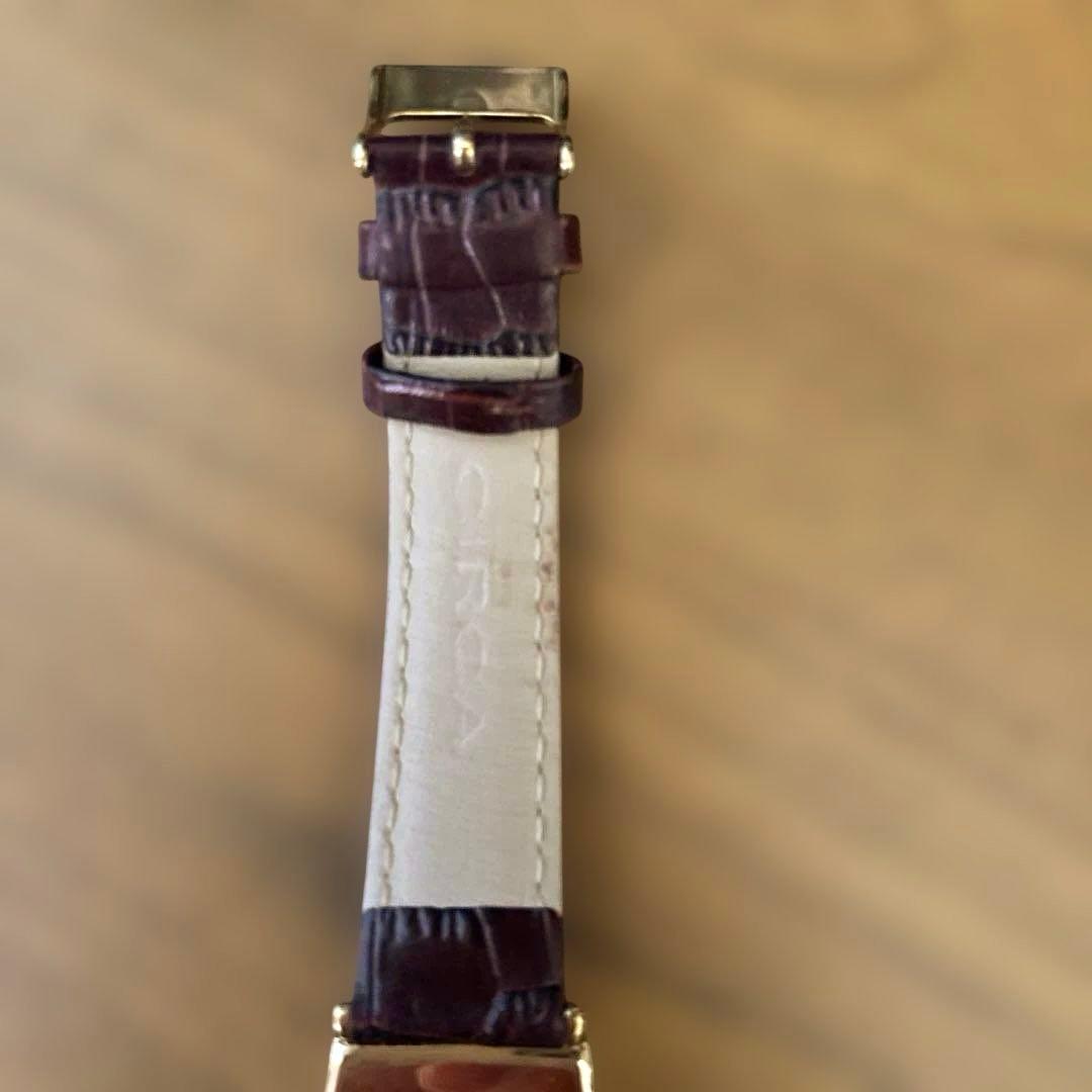 【電池交換済】CIRCA 23K GP サーカ腕時計 クォーツ　スモセコ