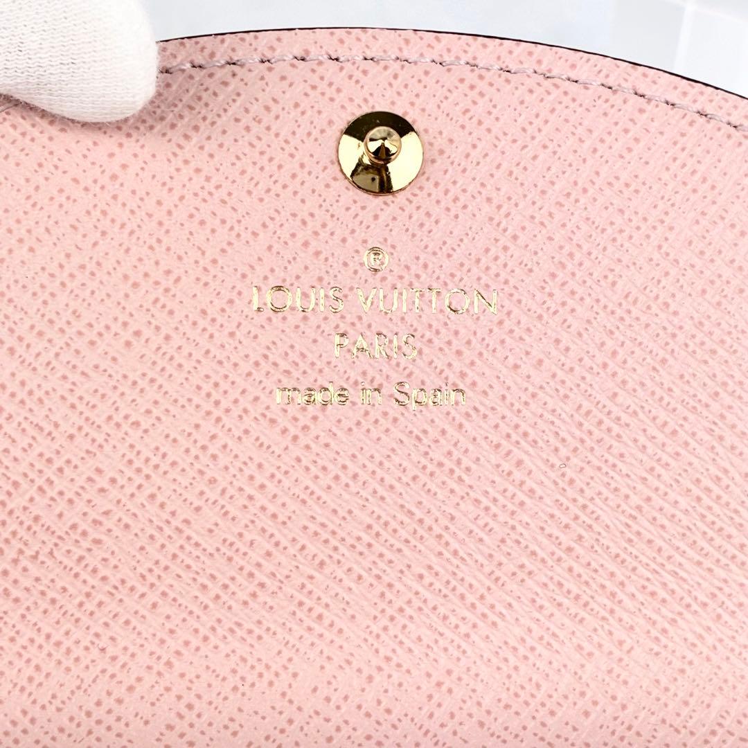 【極美品】✨ルイヴィトン ✨ モノグラム 財布 ピンク 保存袋付き