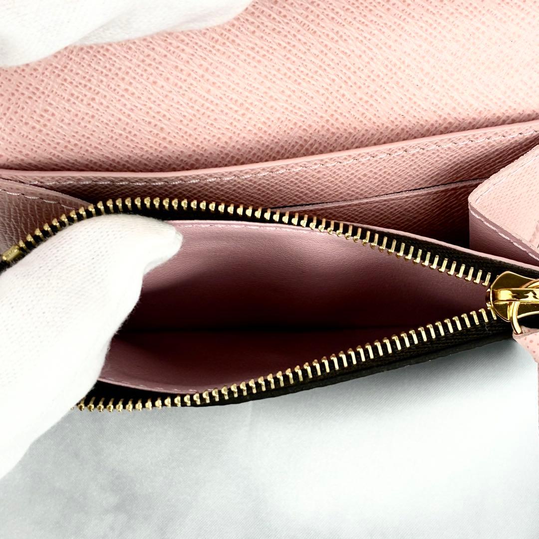 【極美品】✨ルイヴィトン ✨ モノグラム 財布 ピンク 保存袋付き