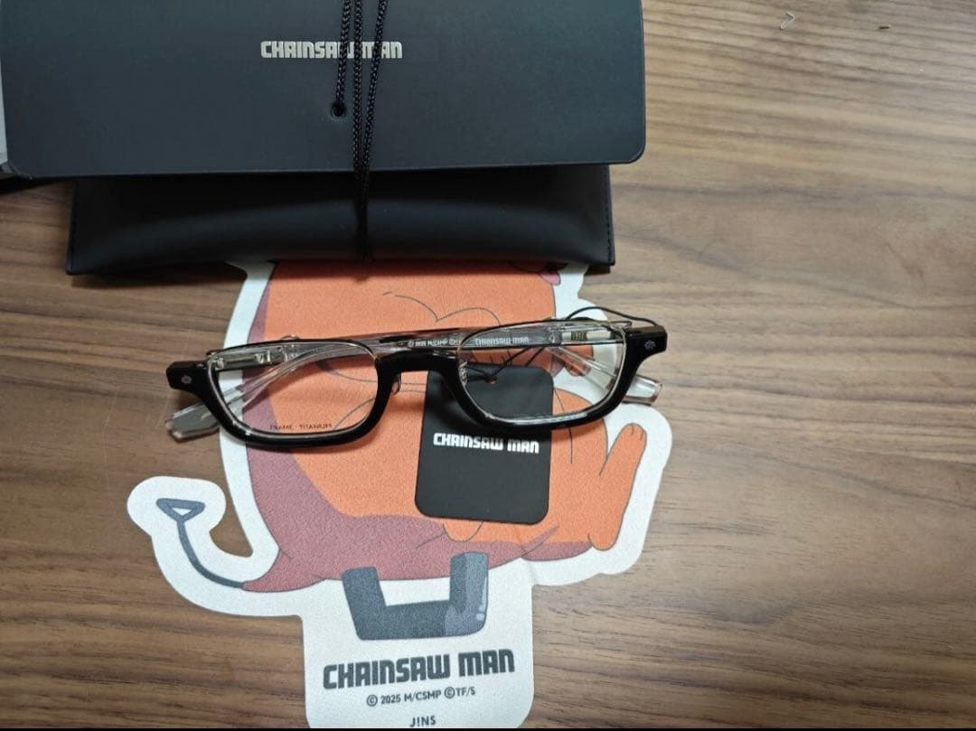 チェンソーマン JINS レゼモデル レンズ交換券+保証書 最安値