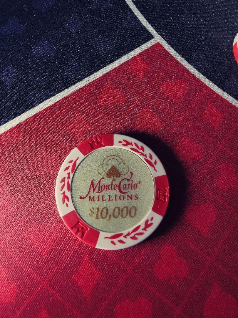 ポーカーチップ☆モンテカルロ・ミリオンズ☆特注セット