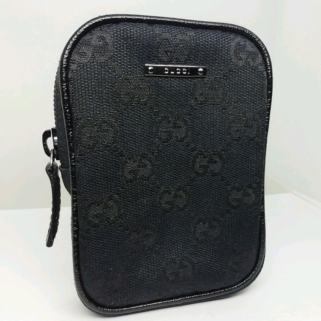 新品　GUCCI　グッチ　キャンバス　シガレットケース　ポーチ　保存袋・付属品