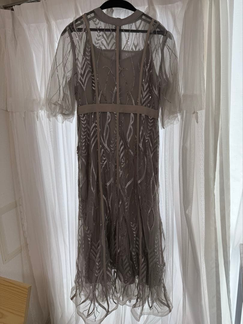 Leja スパンコールドレス