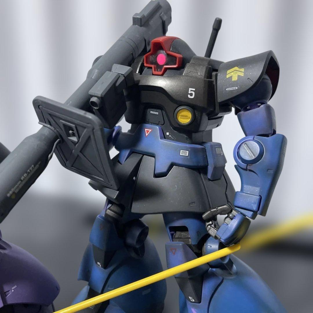 【MG３体セット】リックドム、ドズルザク専用ドム組み立て済みジャンク品