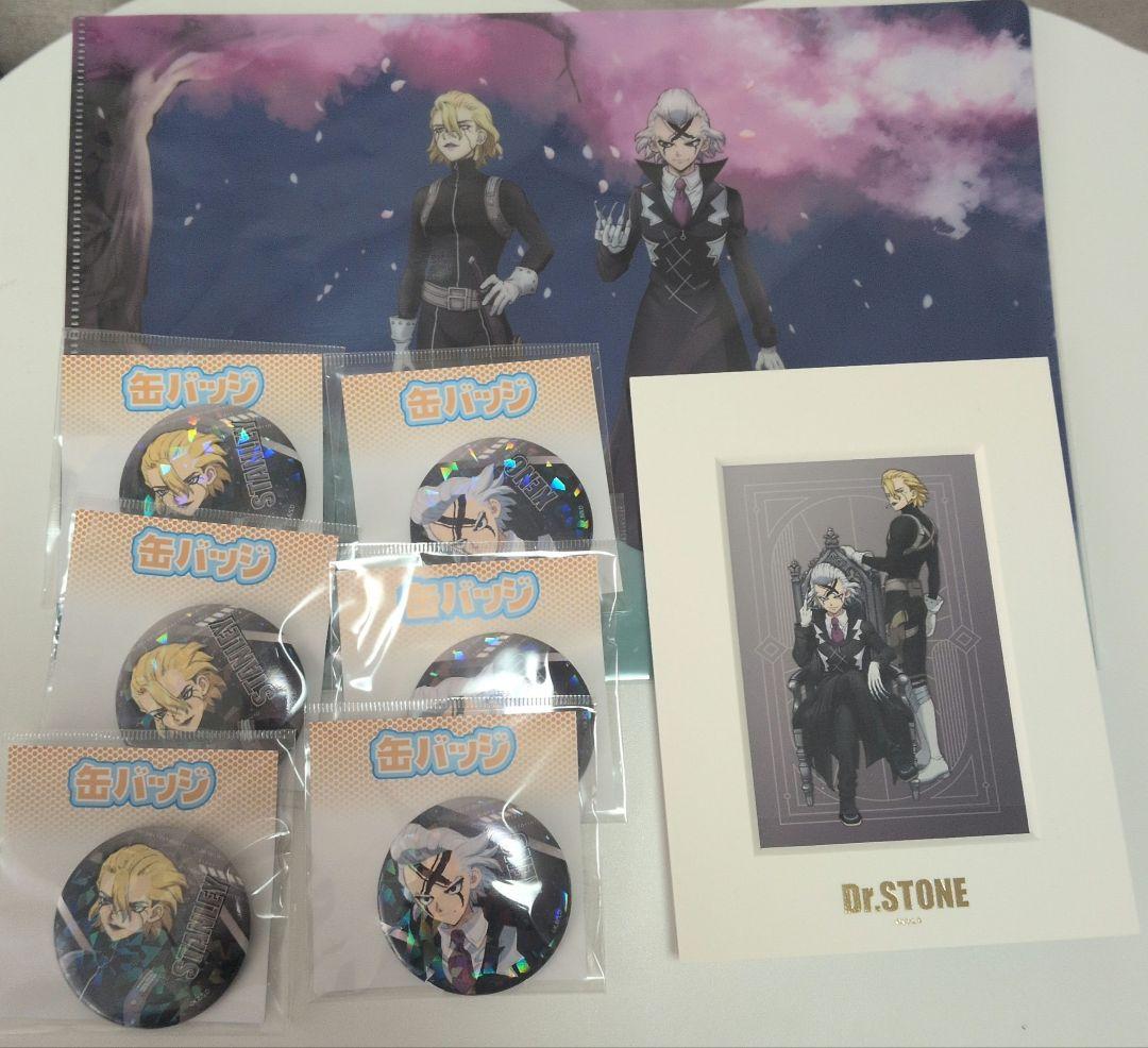 Dr. STONE アクキー　缶バッジ　アクスタ　クリアファイル　グッズ